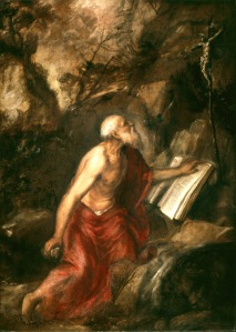 Titian Saint Jerome in the Desert - c.1570-1575