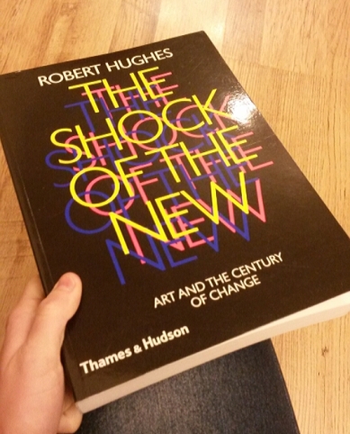 The Shock Of The New by Robert Hughes. Perfect book for any art student. Includes pretty much all the key parts modern art history.   